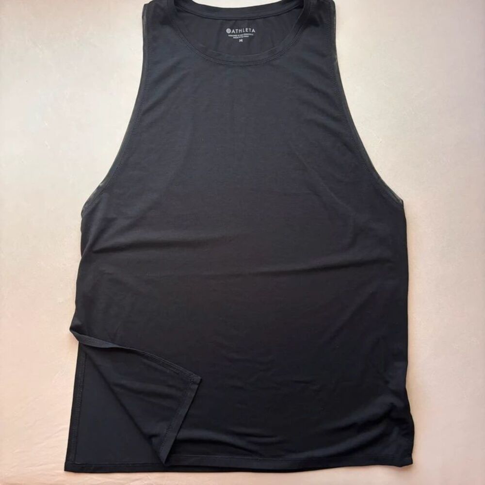 Athleta Racerback Side Slit Tank Medium